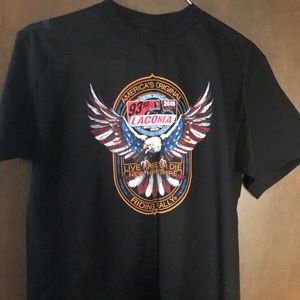 New Hampshire motorcycle bike week shirt